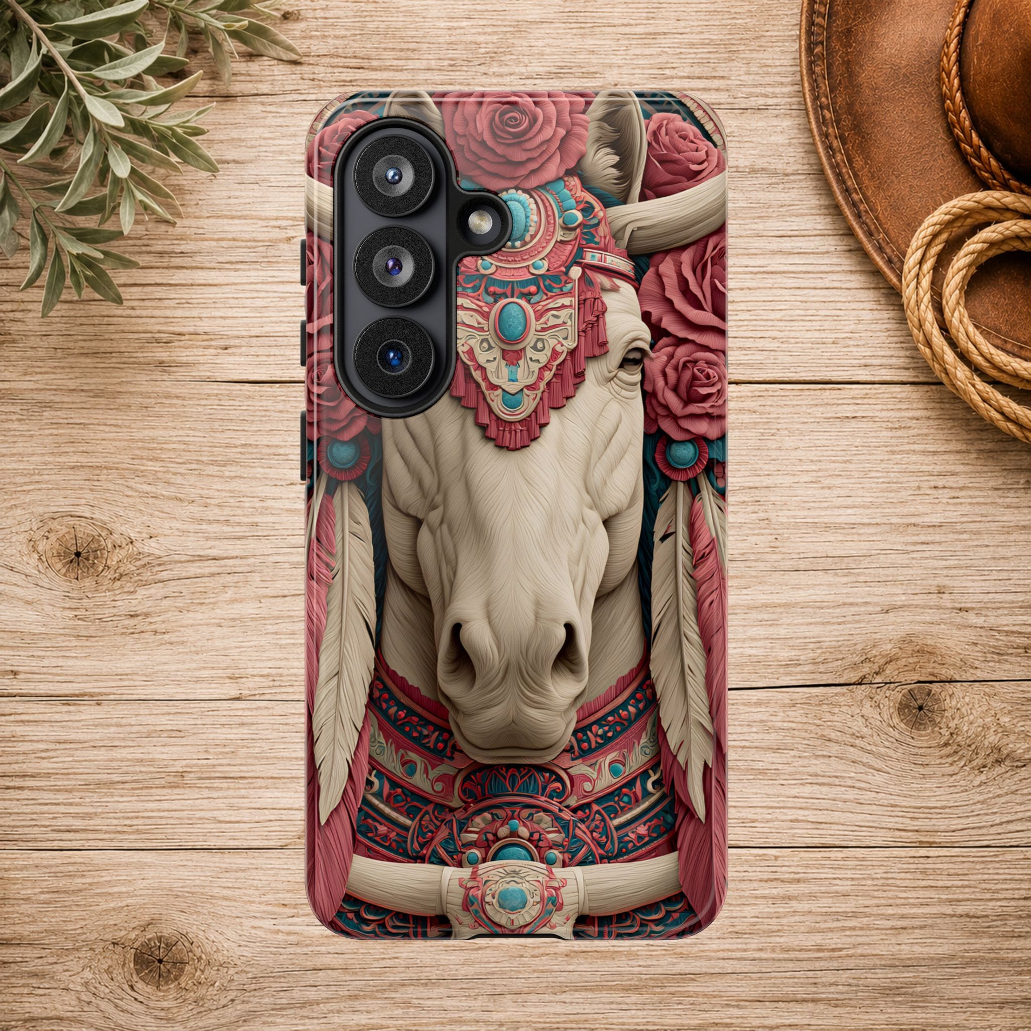 Boho Bull Phone Case