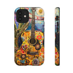Floral Guitar- Phone Case