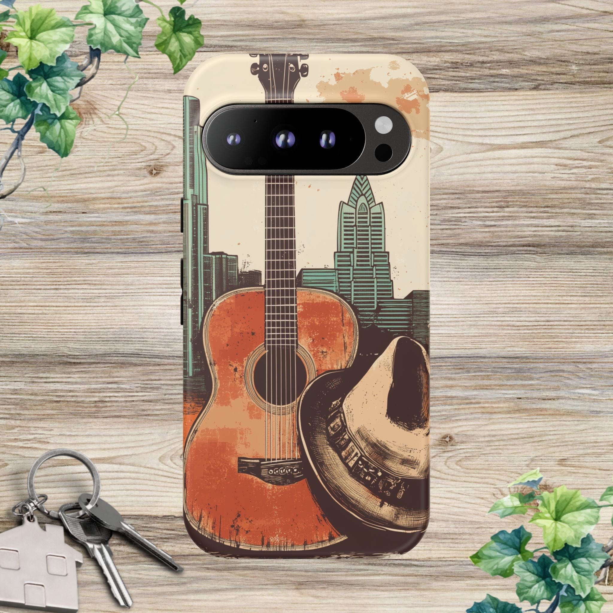 Honky Tonk Skyline - Phone Cases