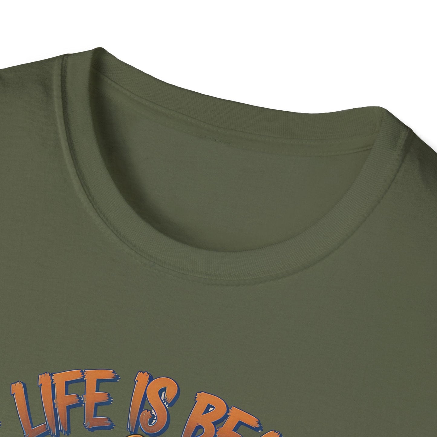 Softstyle Unisex T-Shirt: Smile Life is Beautiful