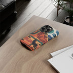 Mountain and Wolf -Phone Case