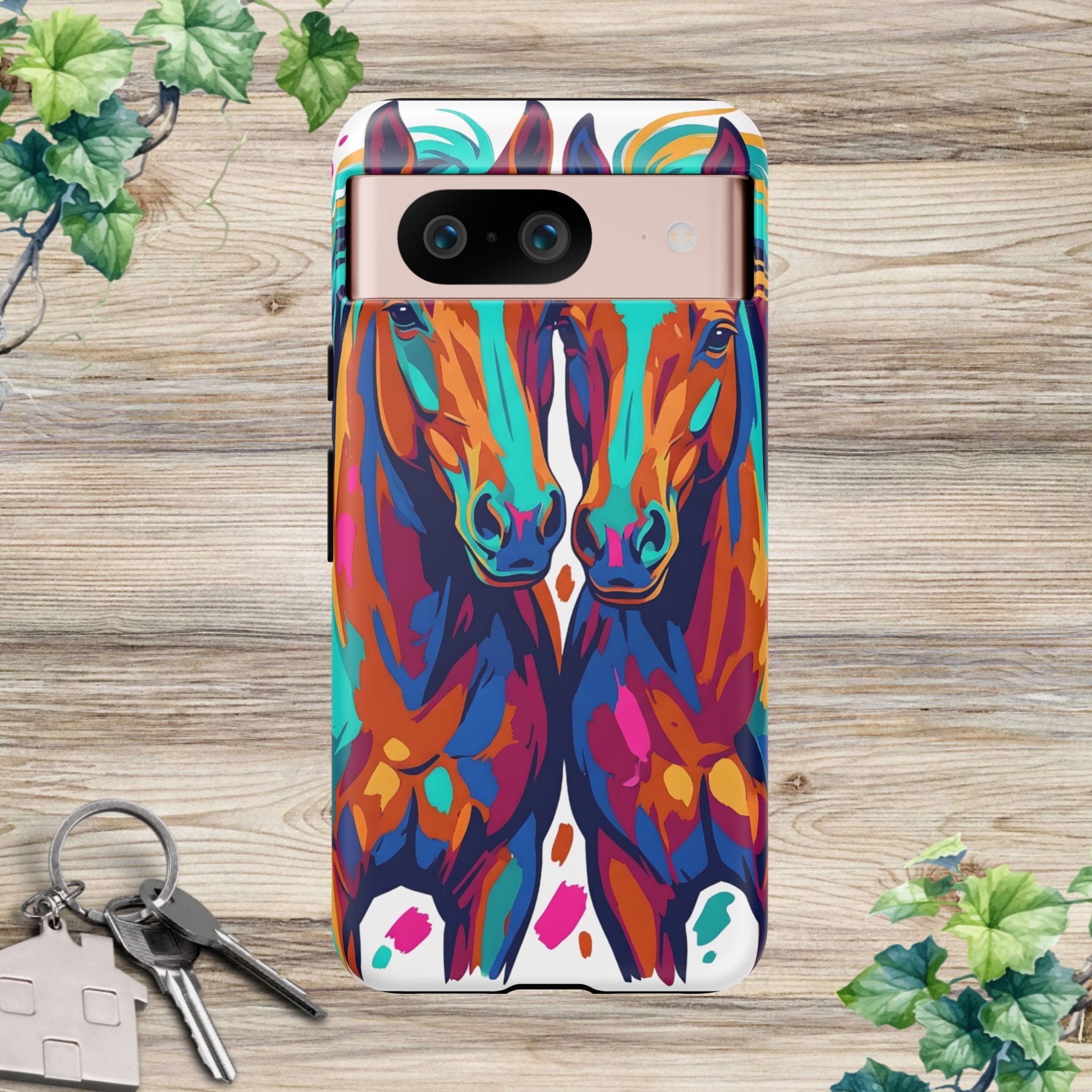 Vibrant Pop Art Equine Phone Case