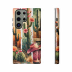 Southwestern Floral Cactus -Tough Case