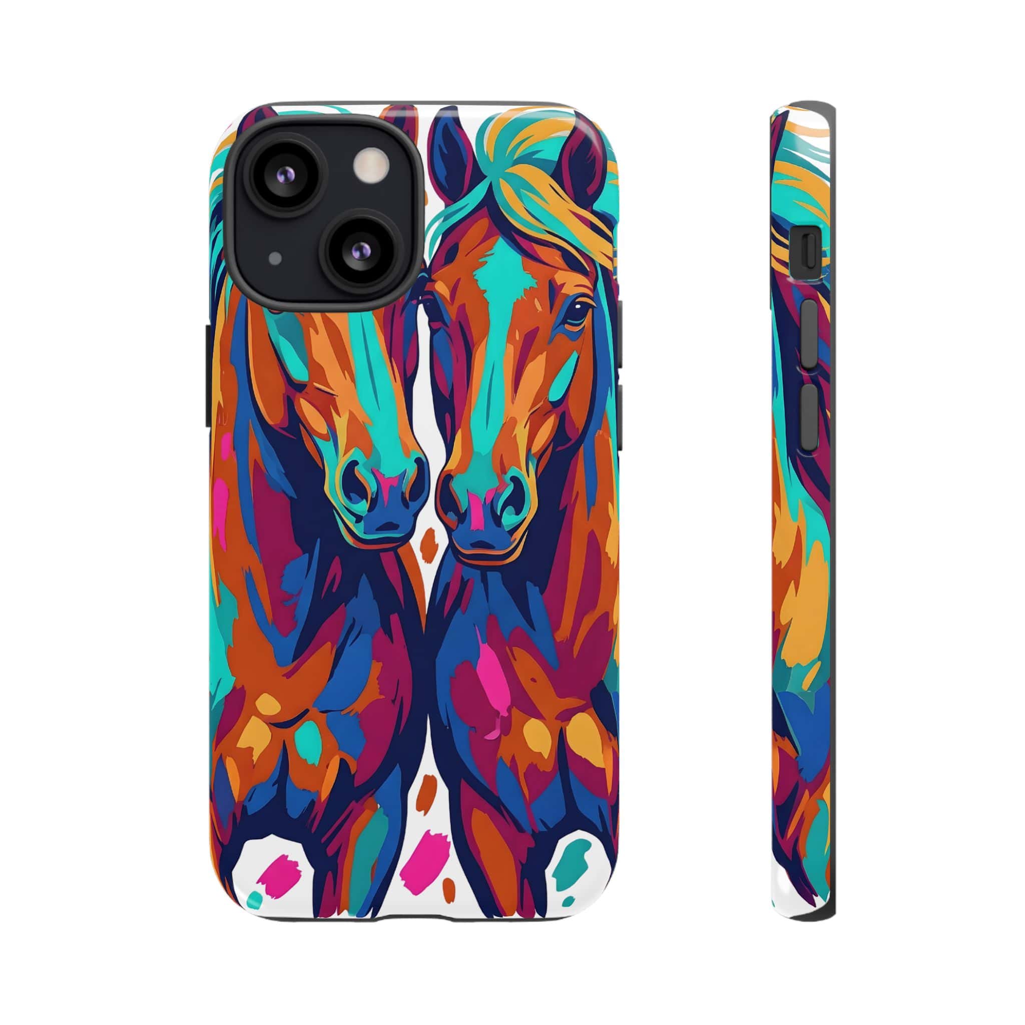 Vibrant Pop Art Equine Phone Case