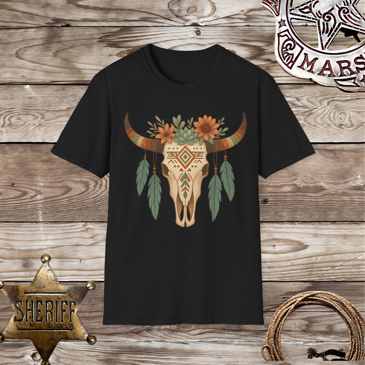 Boho Skelton Floral design