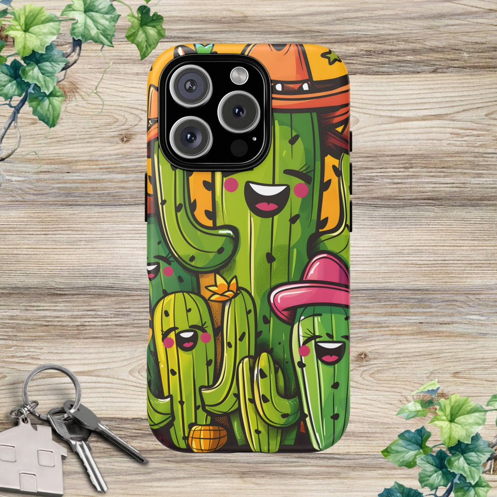 Happy Cactus Crew Phone Case