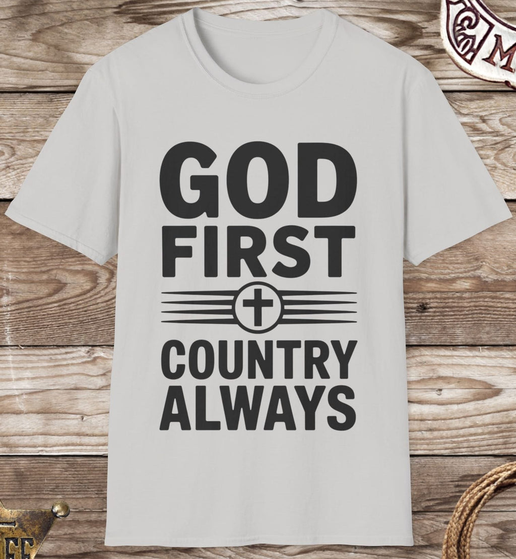 God First Country Always Tee