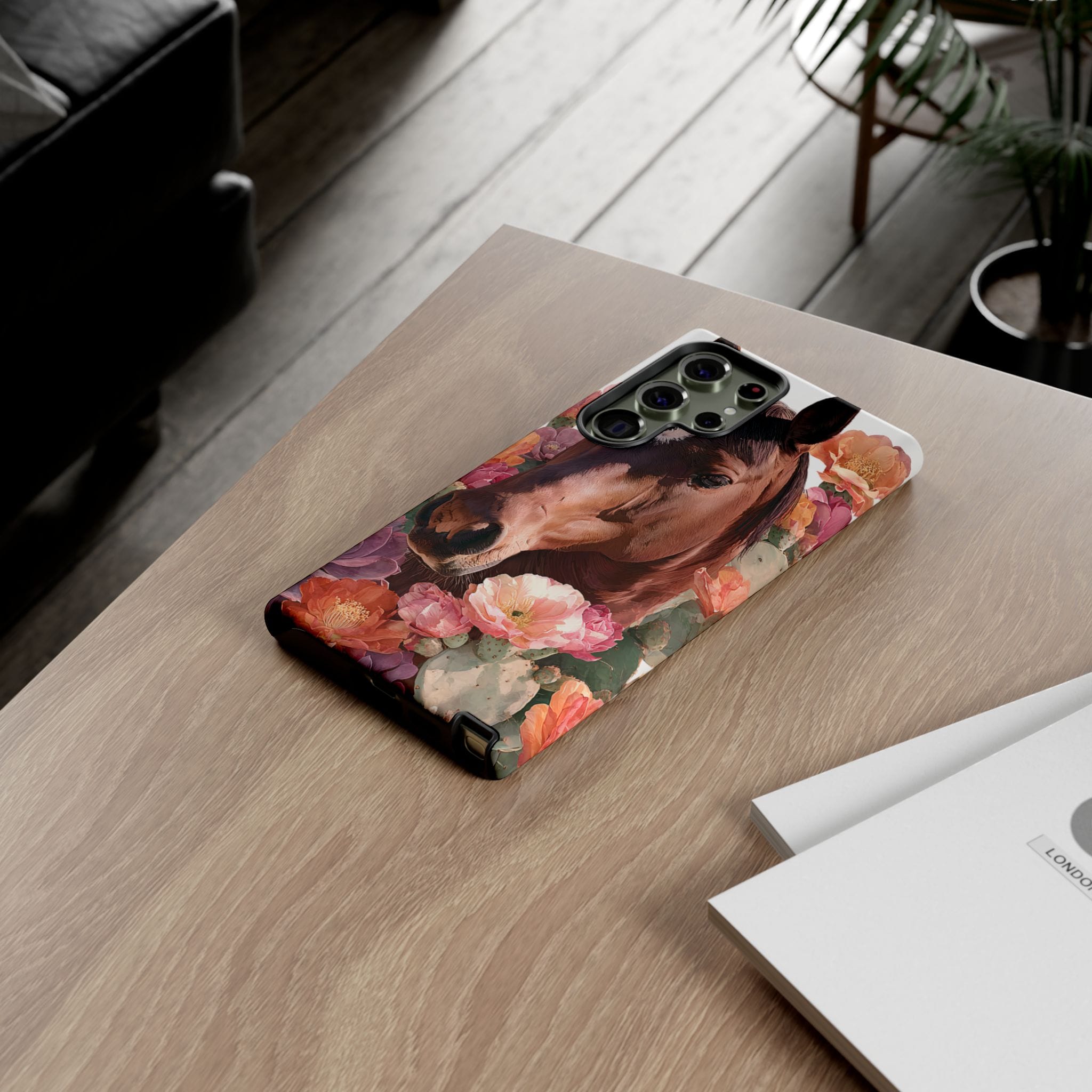 Horse Floral Phone Case
