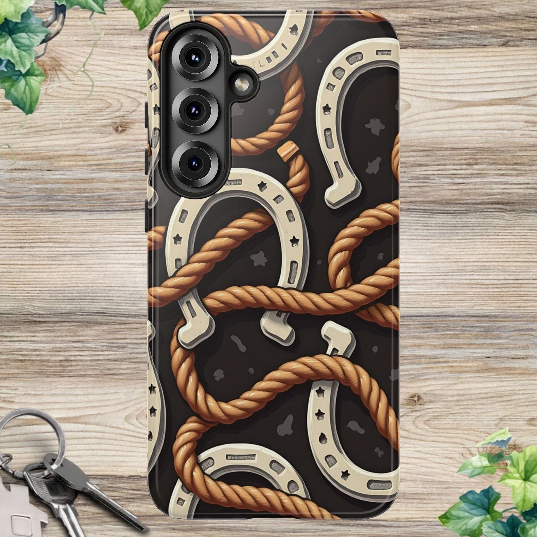 Horseshoes and Ropes-Phone Case