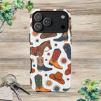 Cowboy Boots, Hats & Horses Phone Case
