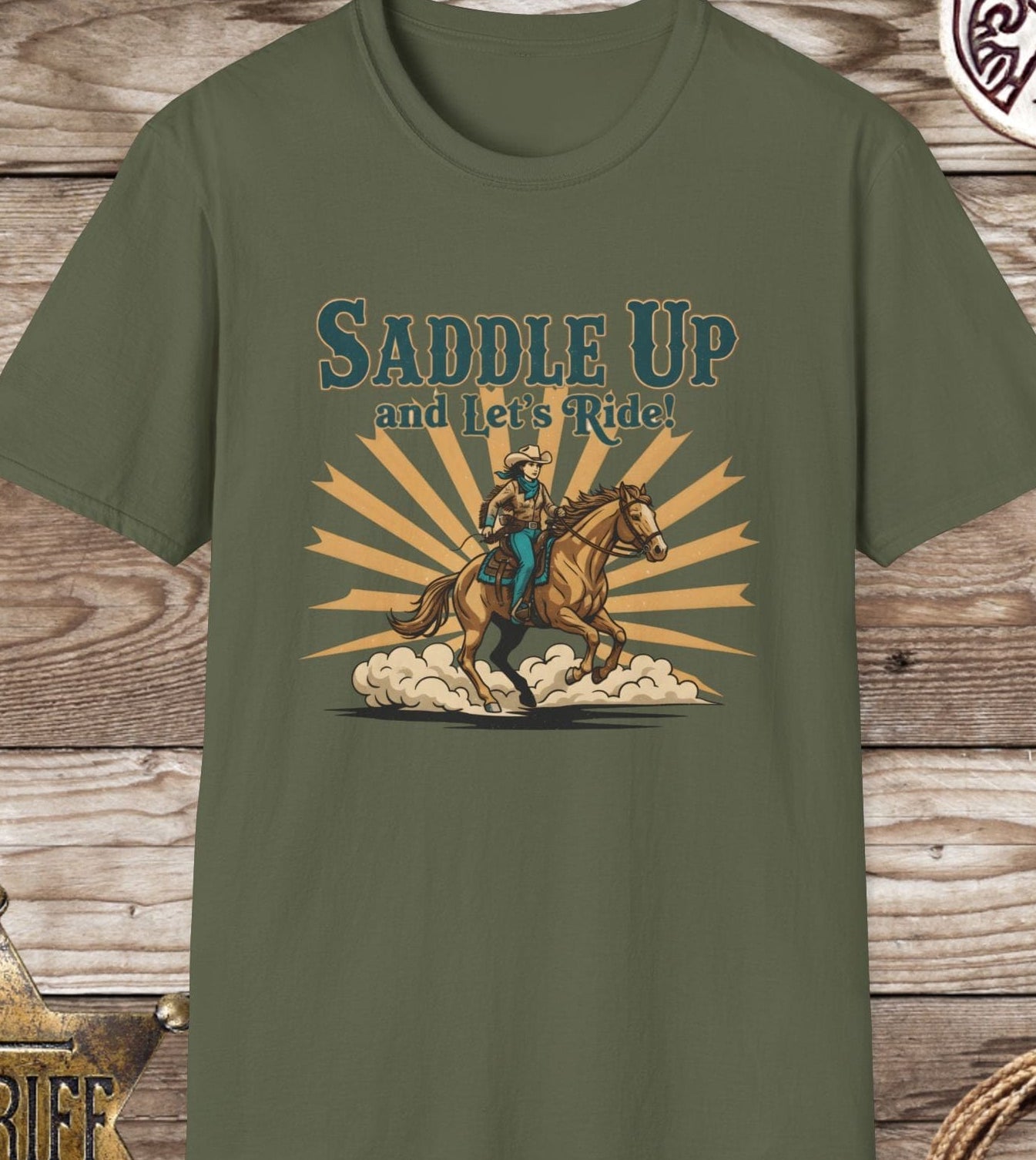 Saddle Up-Unisex T-Shirt