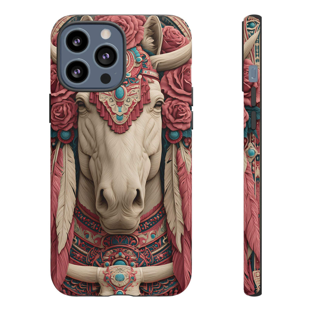 Boho Bull Phone Case