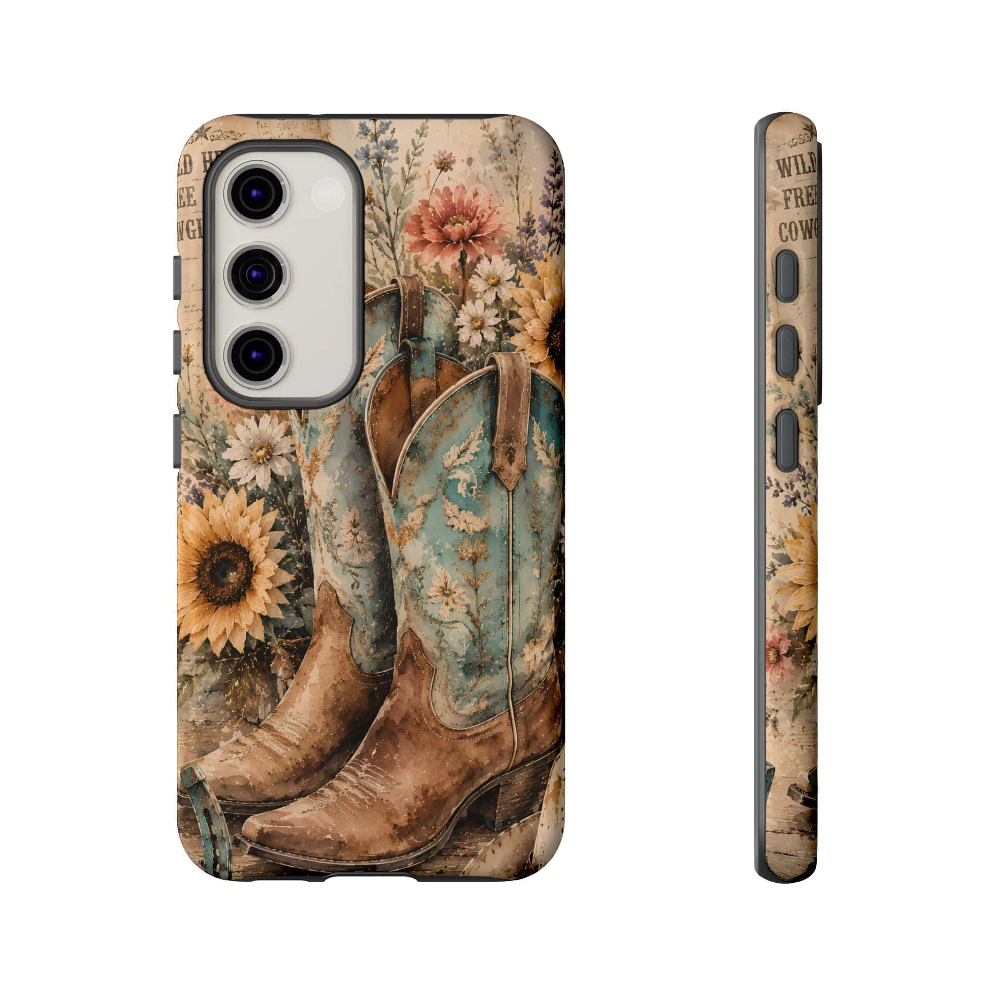 Rustique Sunflower Western iPhone Cover