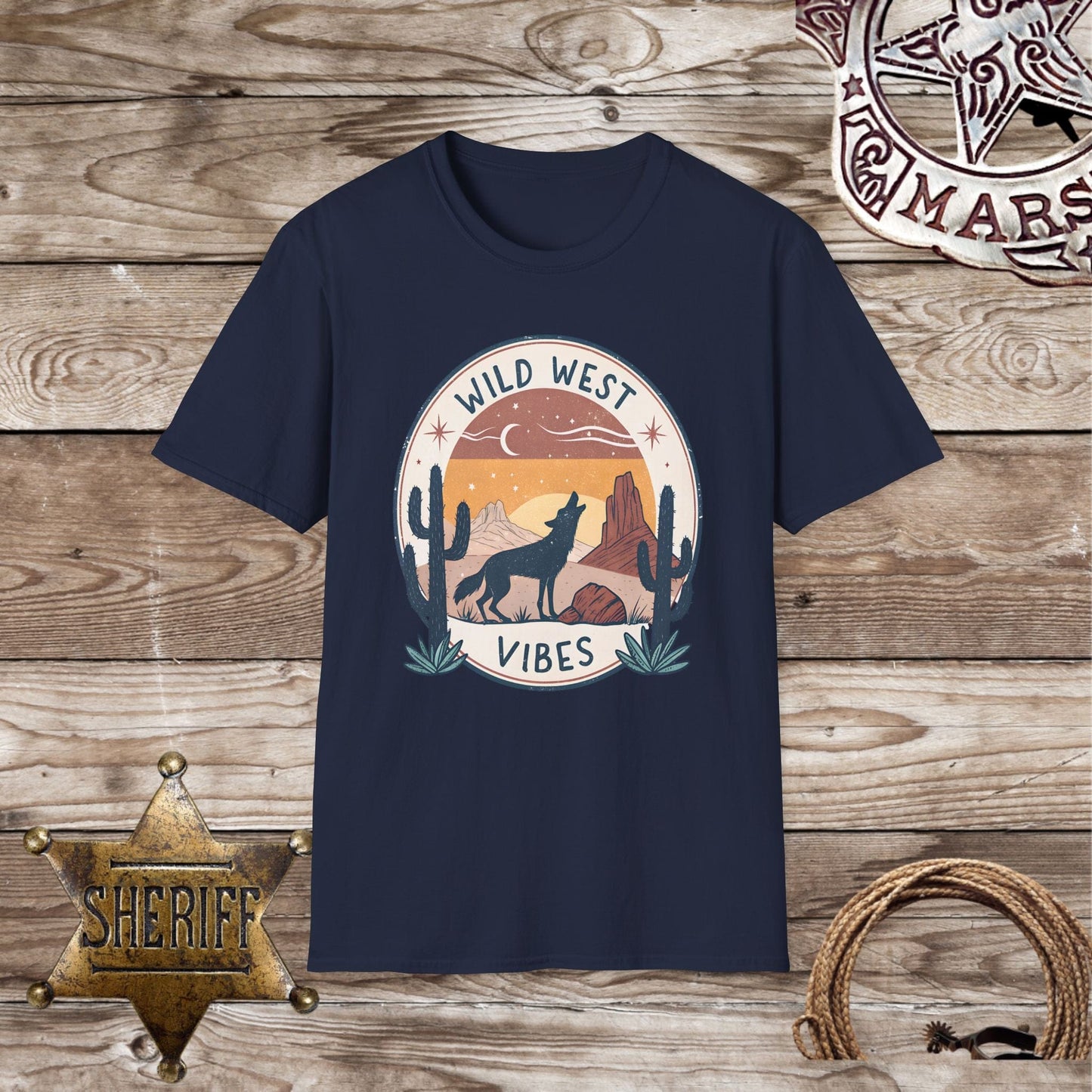 Softstyle Unisex T-Shirt - Wild West Vibes