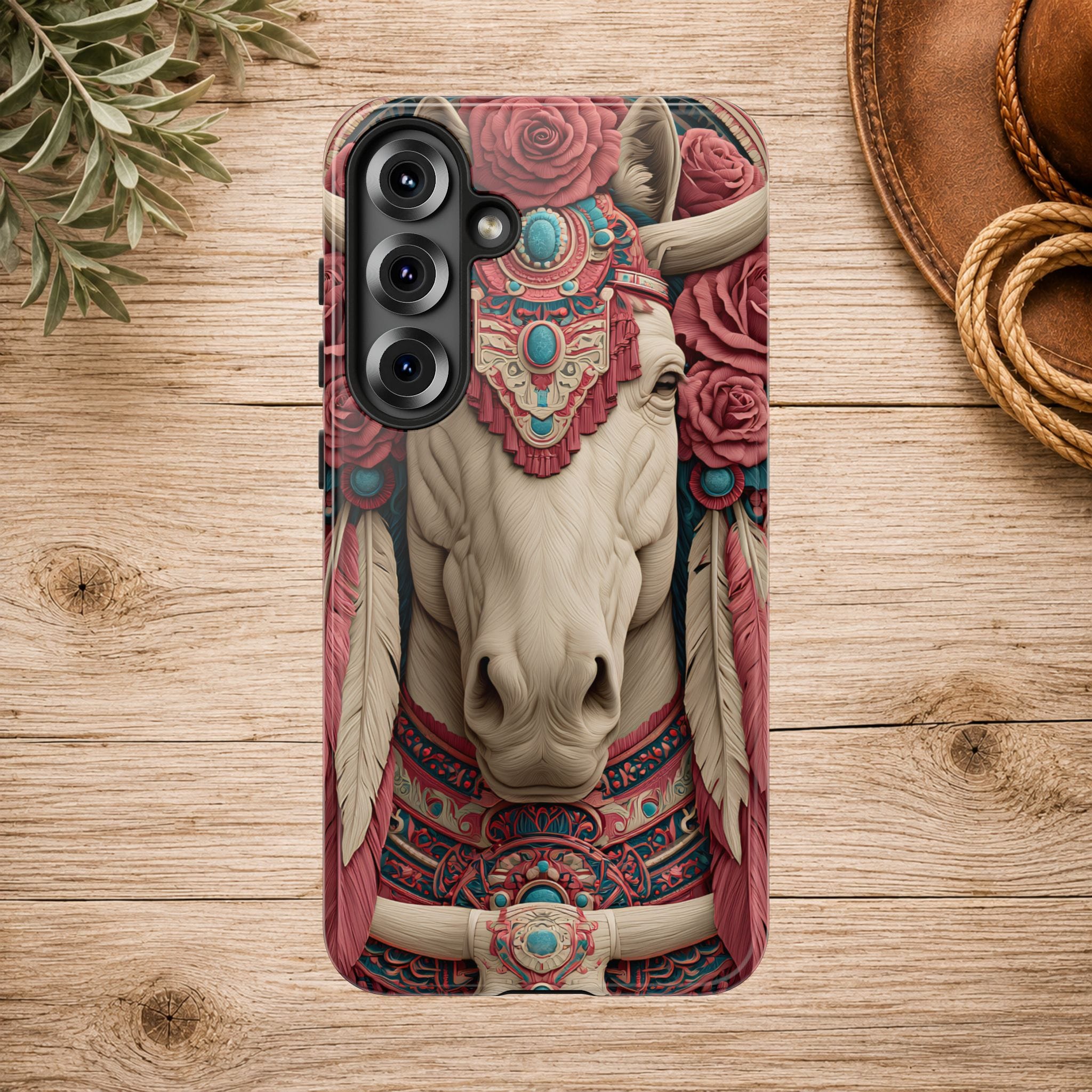 Boho Bull Phone Case