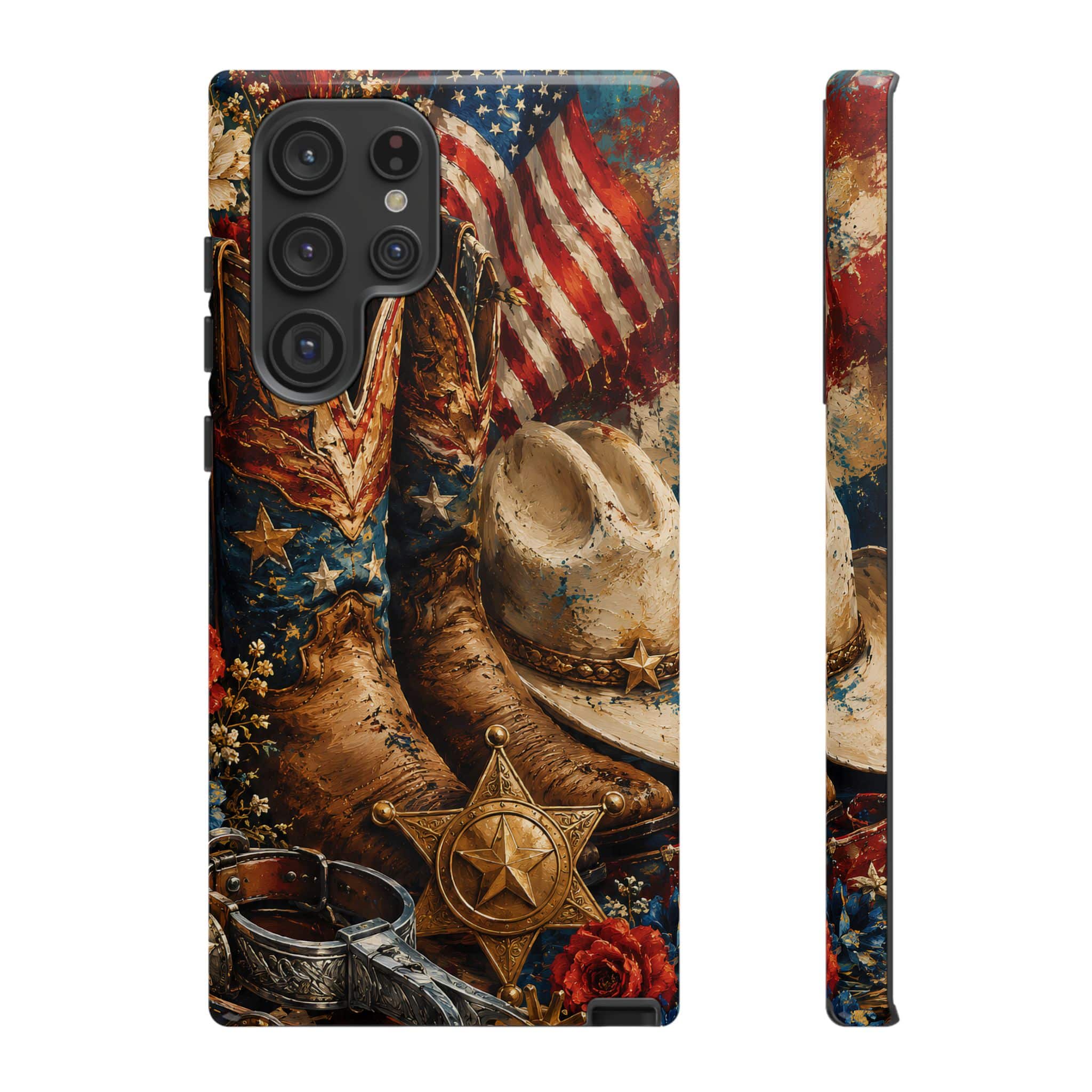 Patriotic Cowgirl Phone Case