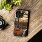 Guitar in a Wet Field -Phone Case