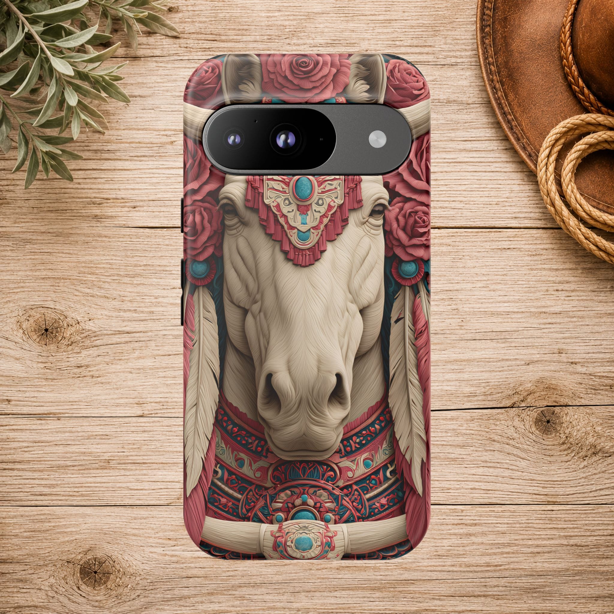 Boho Bull Phone Case