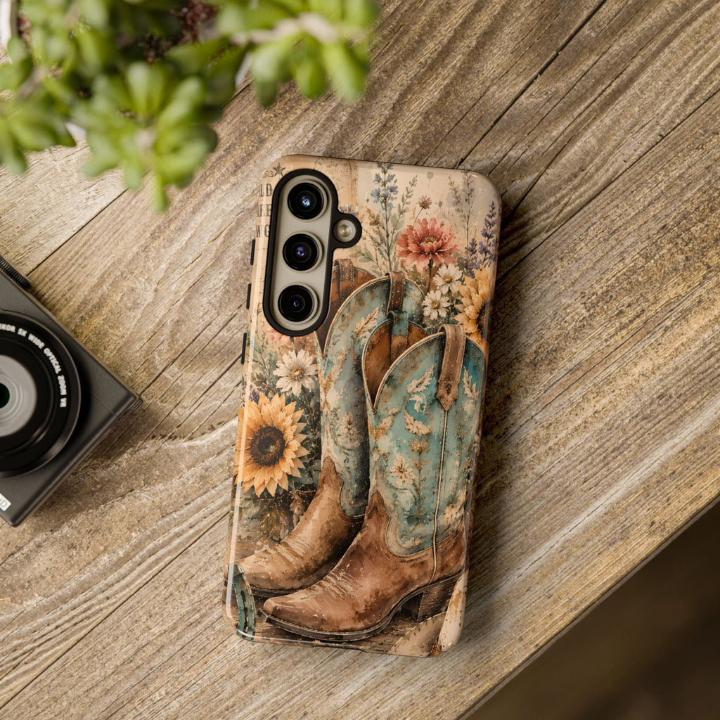 Rustique Sunflower Western iPhone Cover