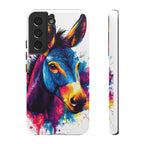 Color Splash Donkey Phone Case