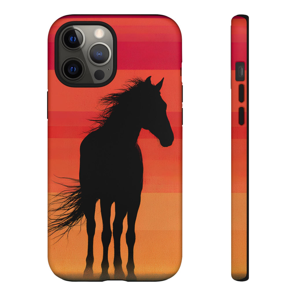 Sunset Spirit Horse Phone Case