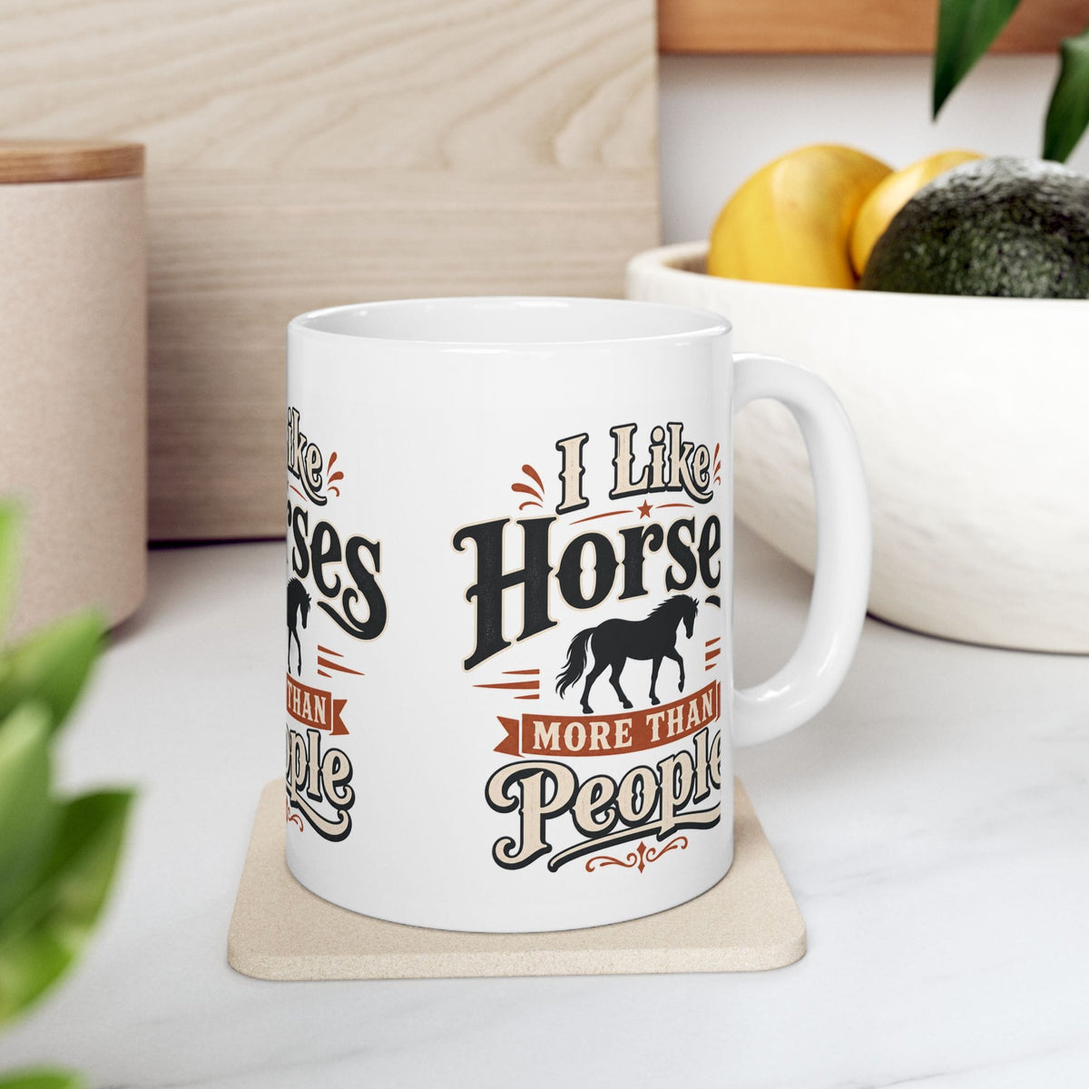 I Like Horses More Than People Mug