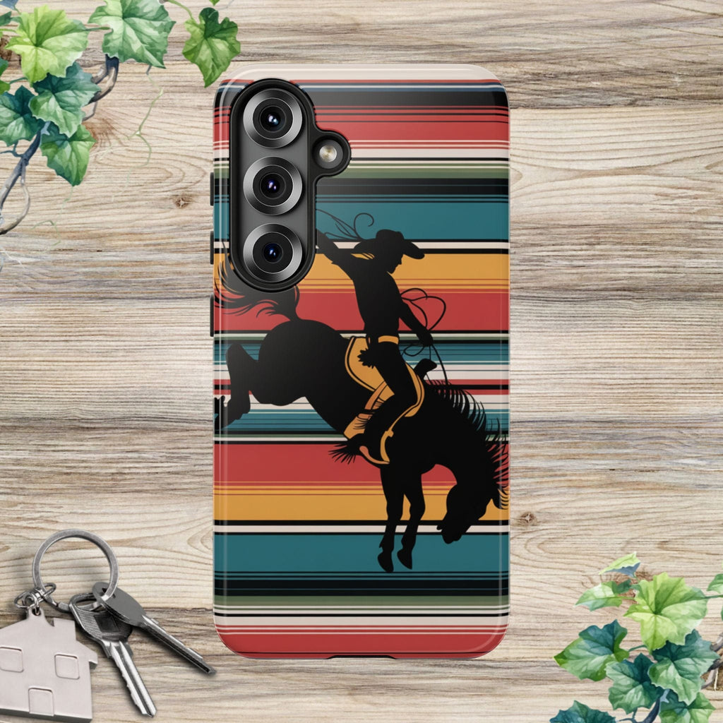 Western Rodeo Phone Case - Tough Cases with Cowboy Design