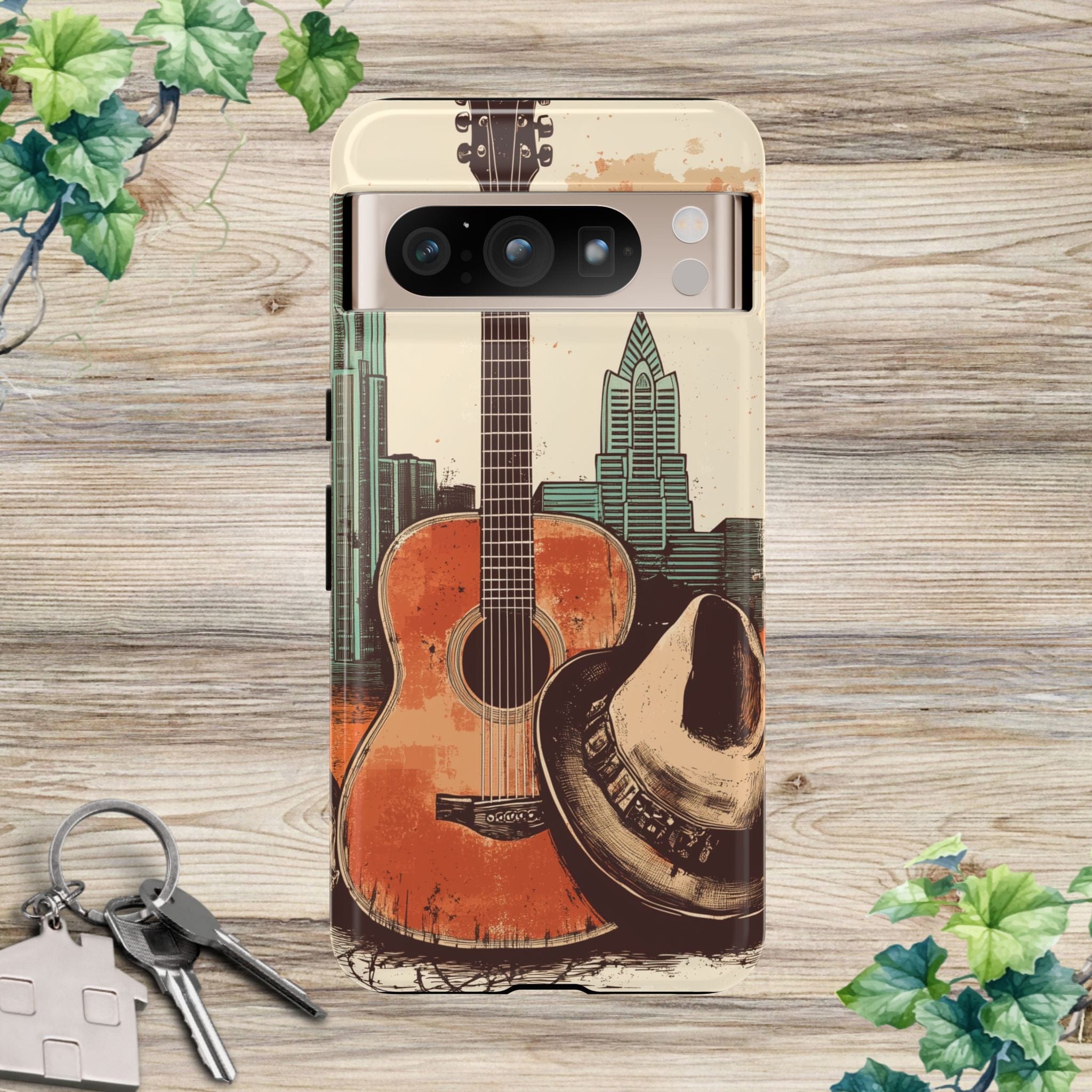 Honky Tonk Skyline - Phone Cases