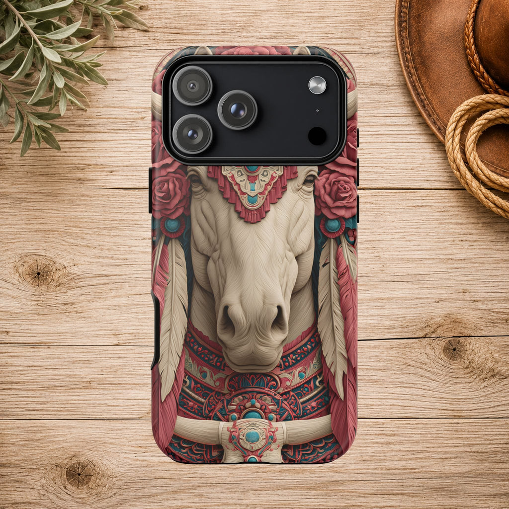 Boho Bull Phone Case