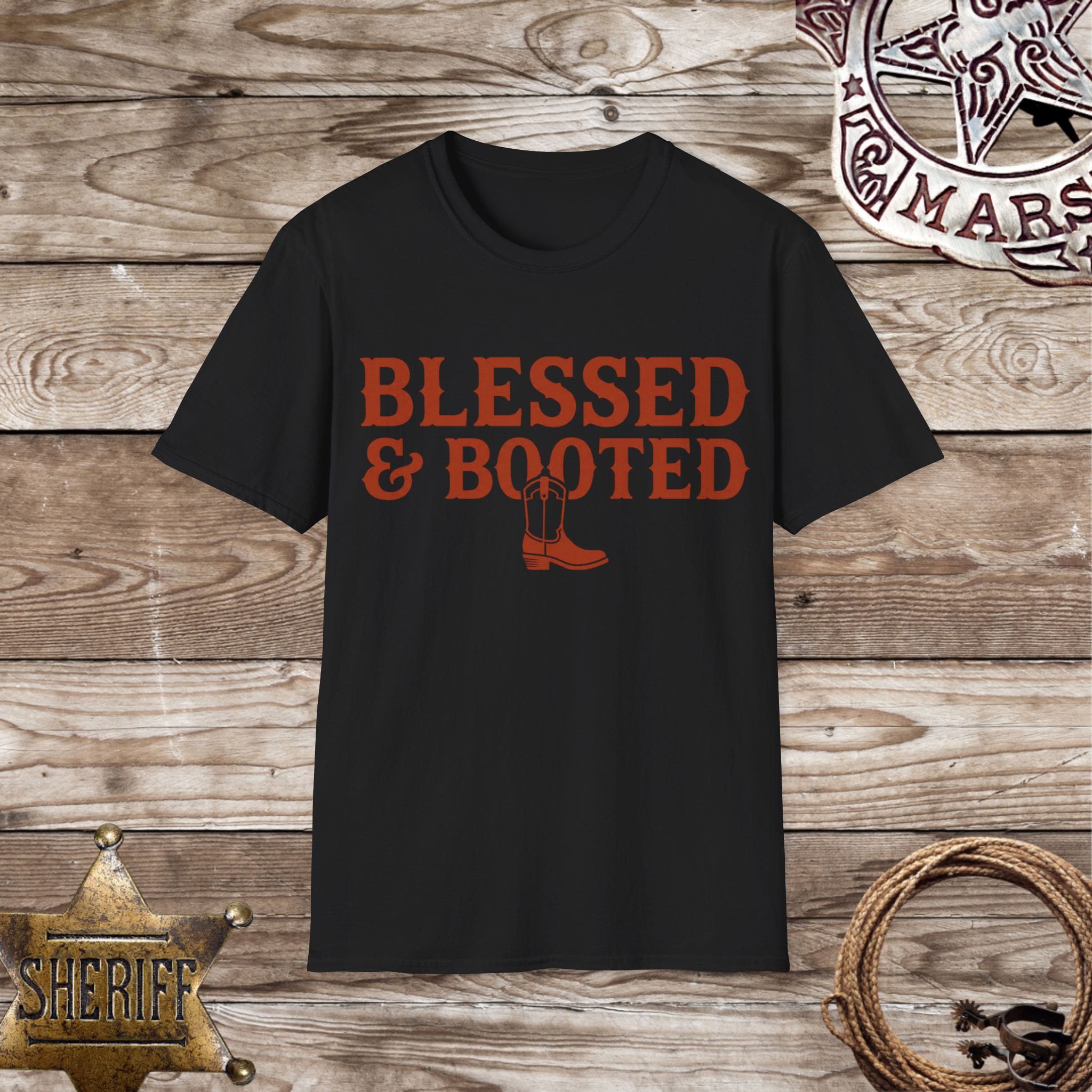 Blessed & Booted Western T-Shirt