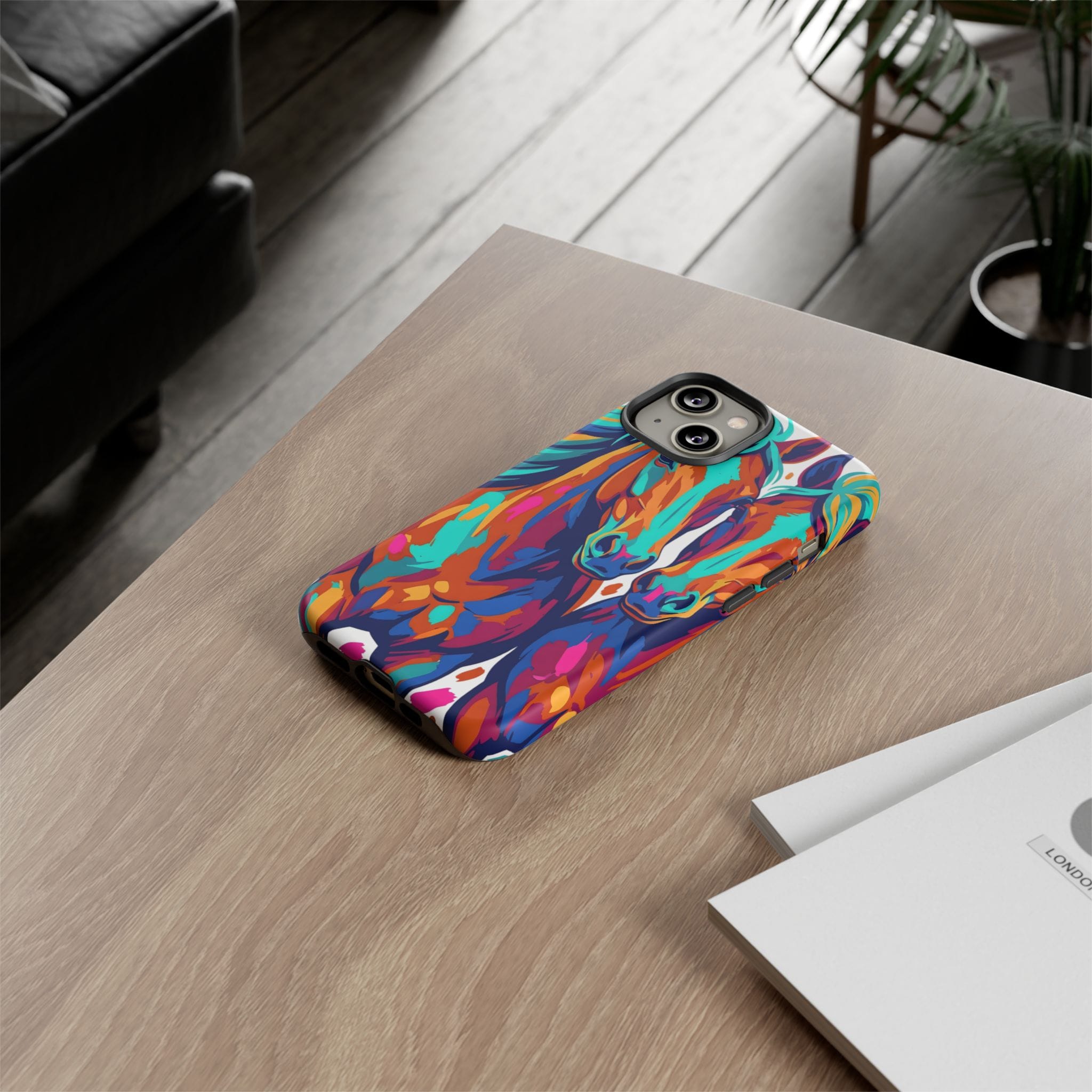 Vibrant Pop Art Equine Phone Case