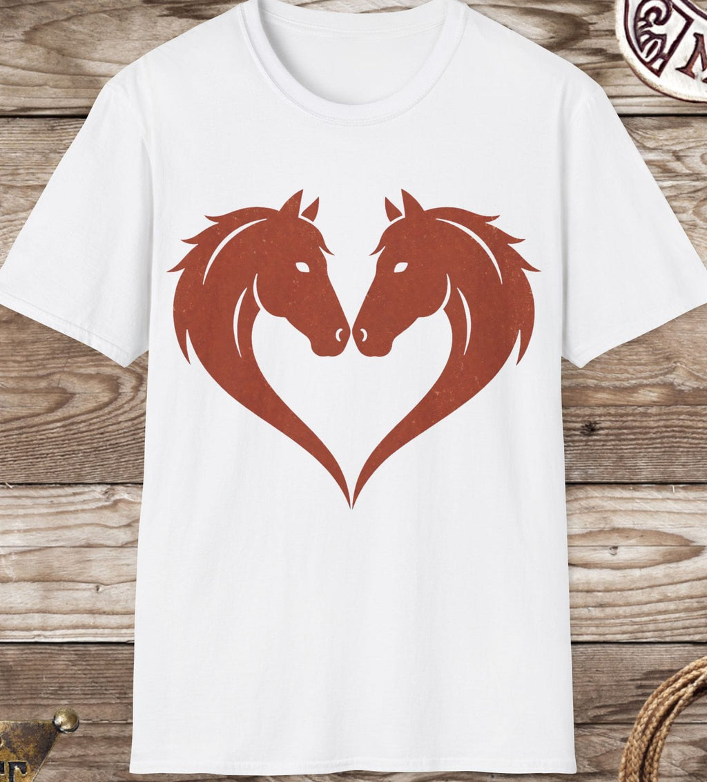 Horse Love Heart T-Shirt