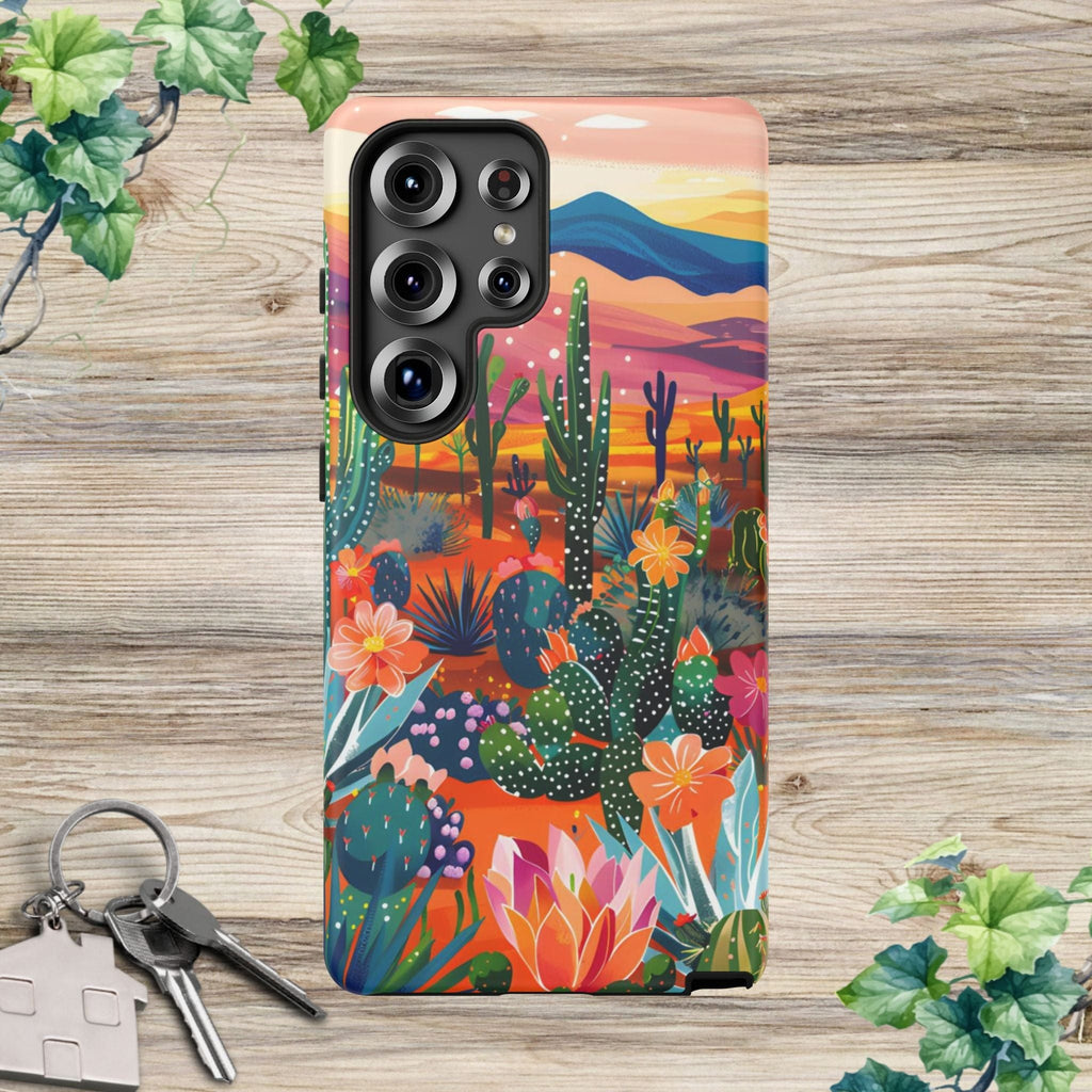 Colorful Cactus Phone Case