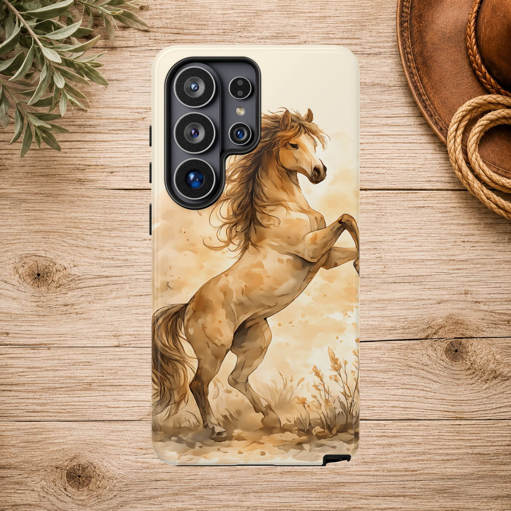 Horse Rearing Tough Phone Case