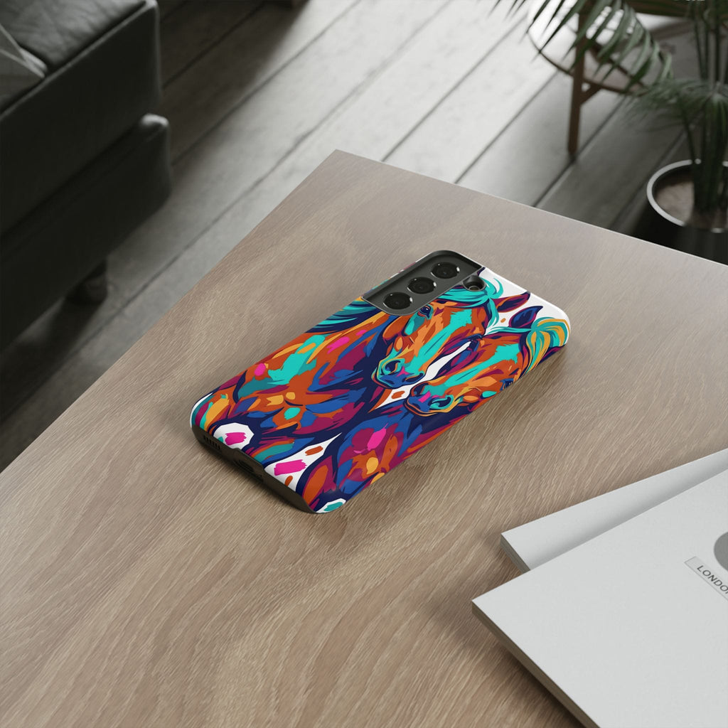 Vibrant Pop Art Equine Phone Case