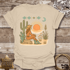 Boho Sunset Graphic for Nature Lovers-T-Shirt