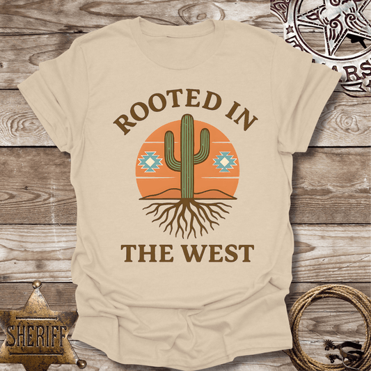 Softstyle Unisex T-Shirt - Western Boho Style Rooted in the West