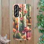 Southwestern Floral Cactus -Tough Case