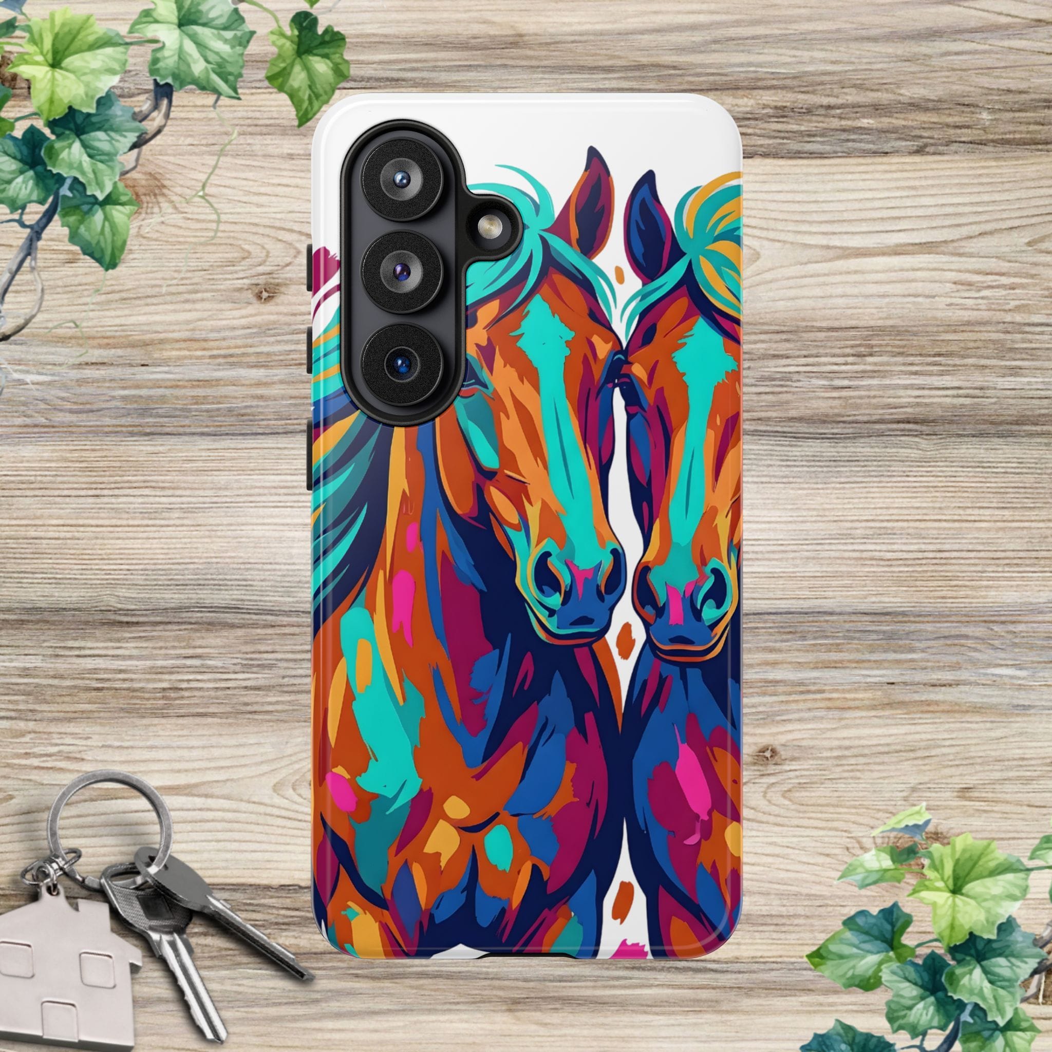 Vibrant Pop Art Equine Phone Case