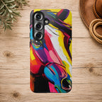 Abstract Colorful Horse Phone Case