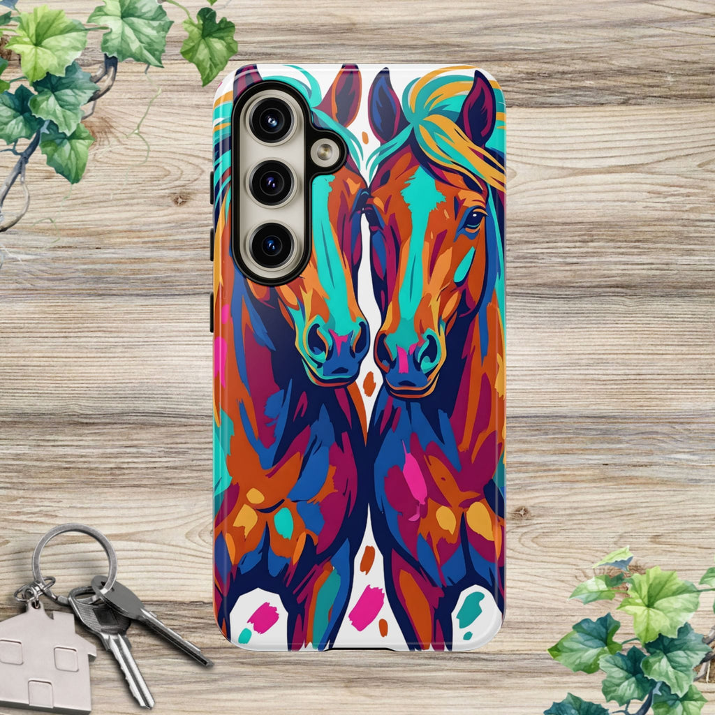 Vibrant Pop Art Equine Phone Case