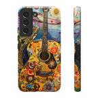 Floral Guitar- Phone Case