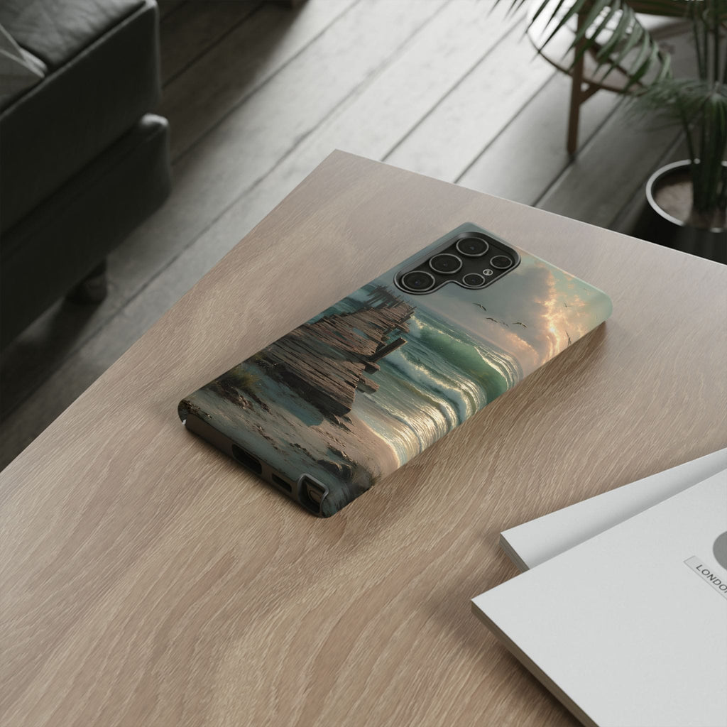 Wooden  Seaside Pier Phone Case
