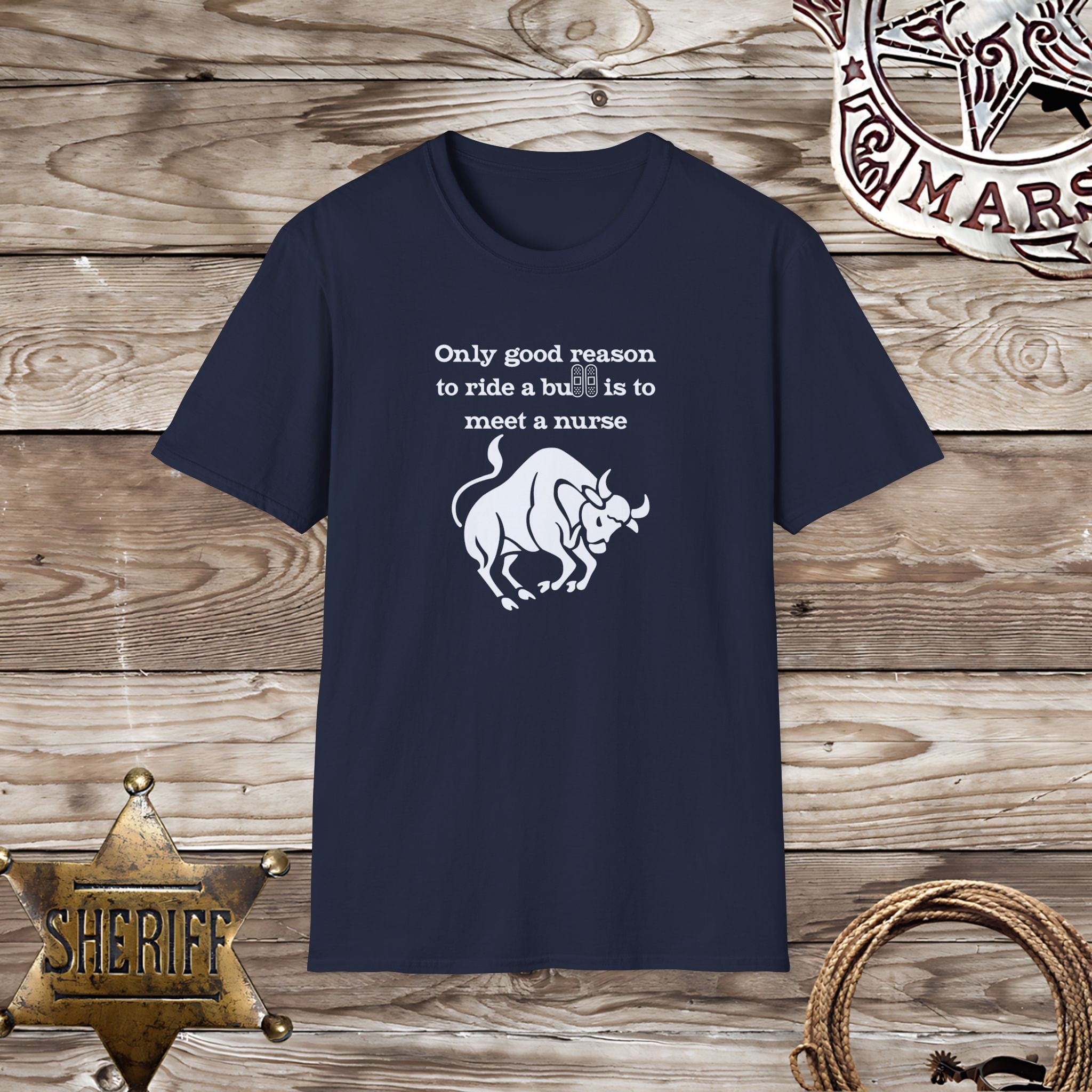 Ride Bull Meet a Nurse-T-Shirt