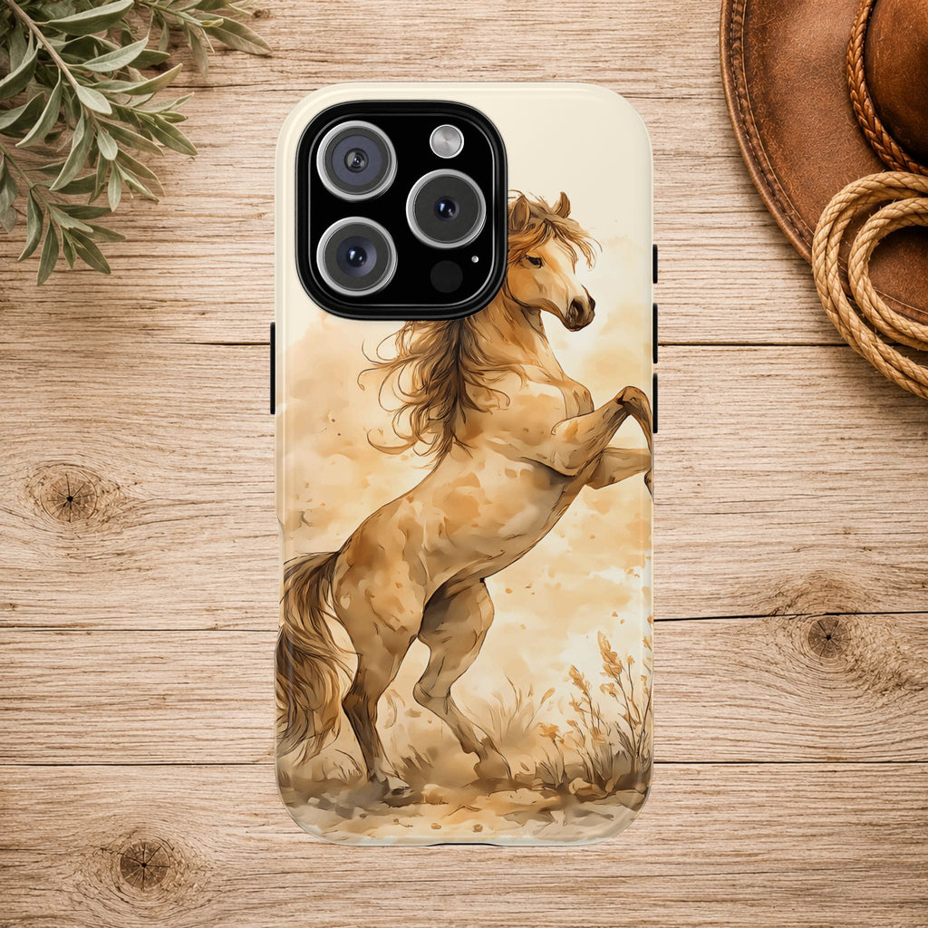 Horse Rearing Tough Phone Case