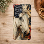 Patriotic White Horse Phone Case