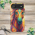 Vibrant Swirl Stallion - Phone Cover