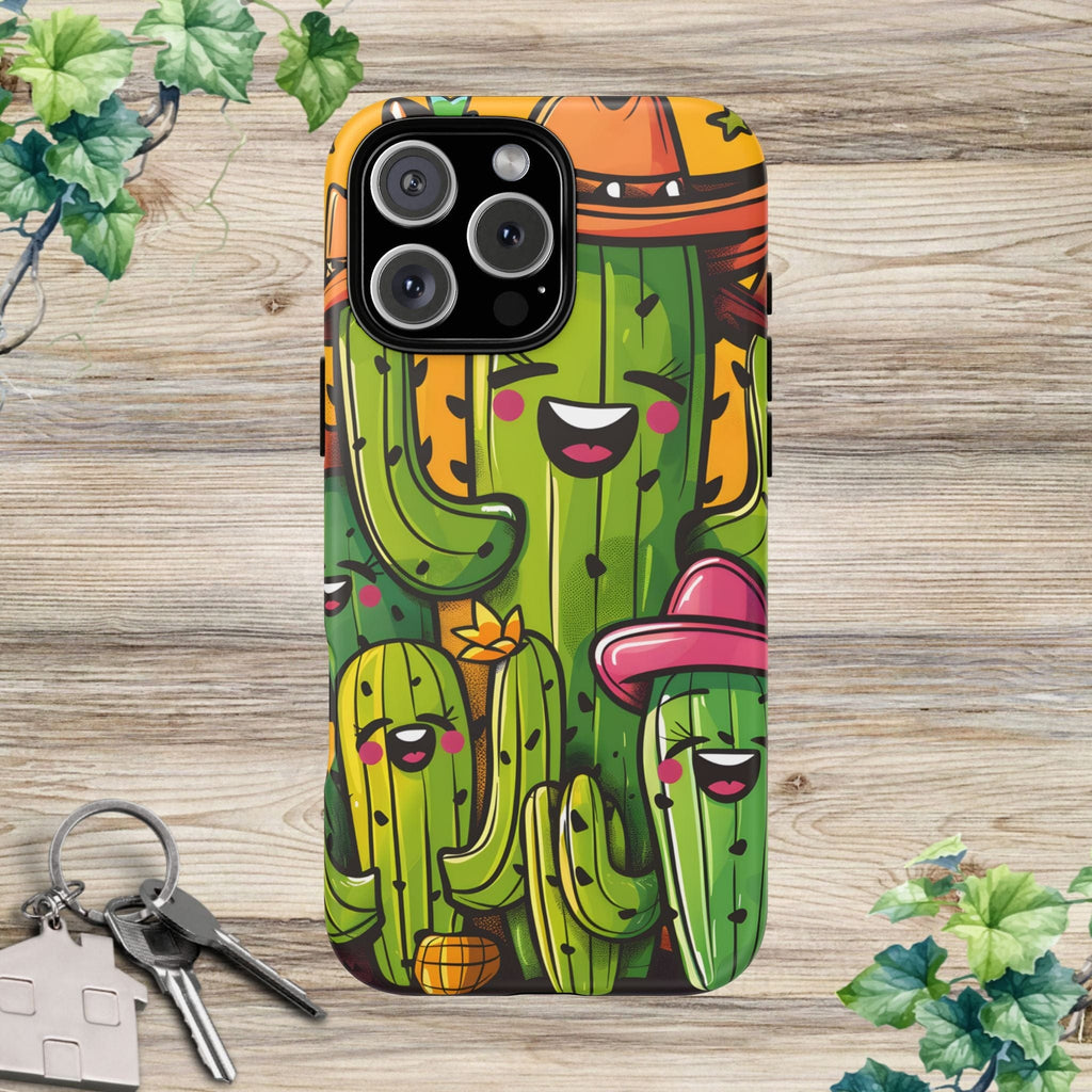 Happy Cactus Crew Phone Case