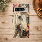 Patriotic White Horse Phone Case