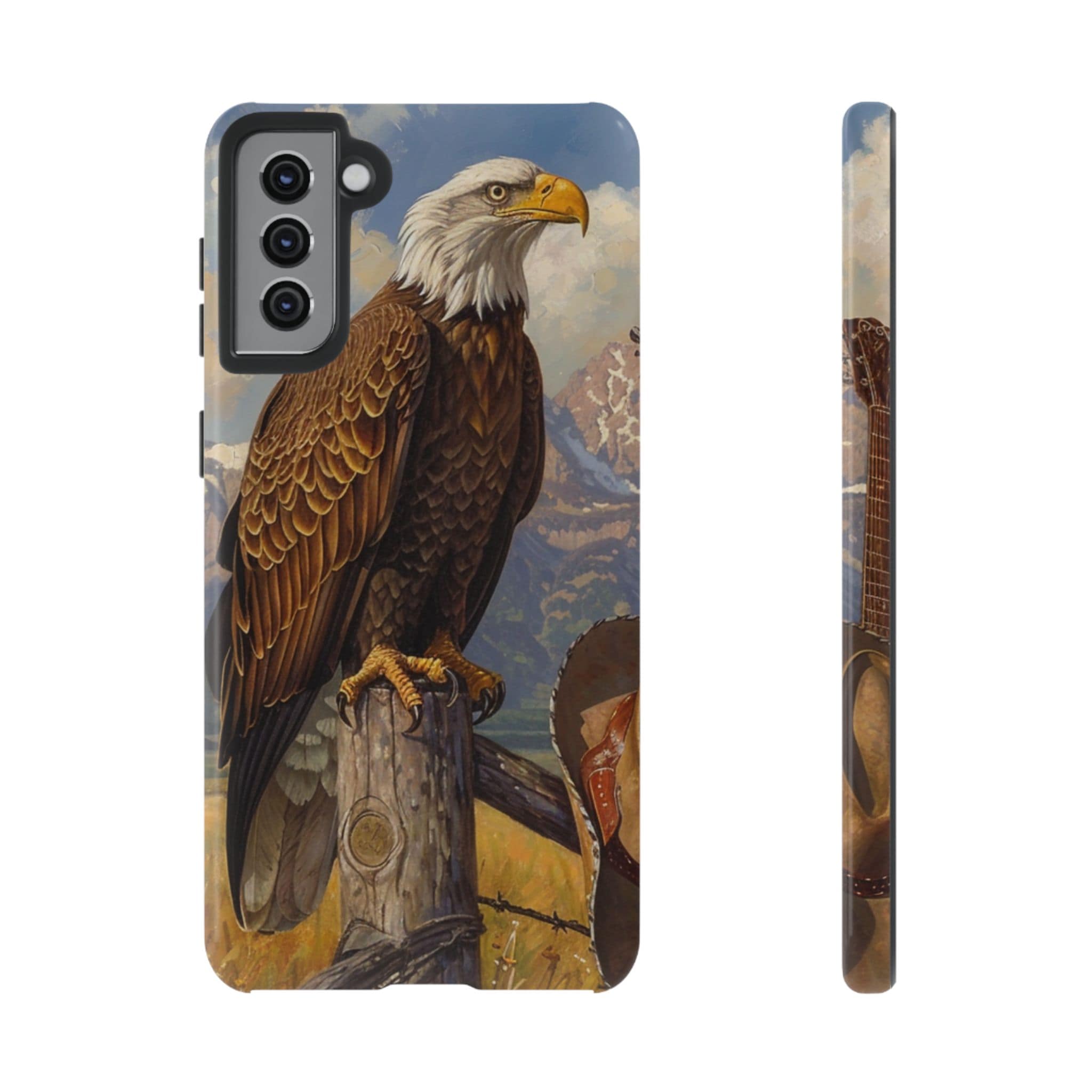 Vintage Bald Eagle Patriotic Phone Case